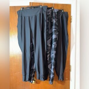 3 pair OLD NAVY jogger pants size XXL